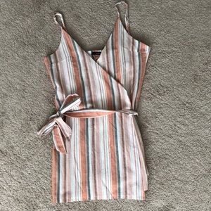 Zaful belted mini dress